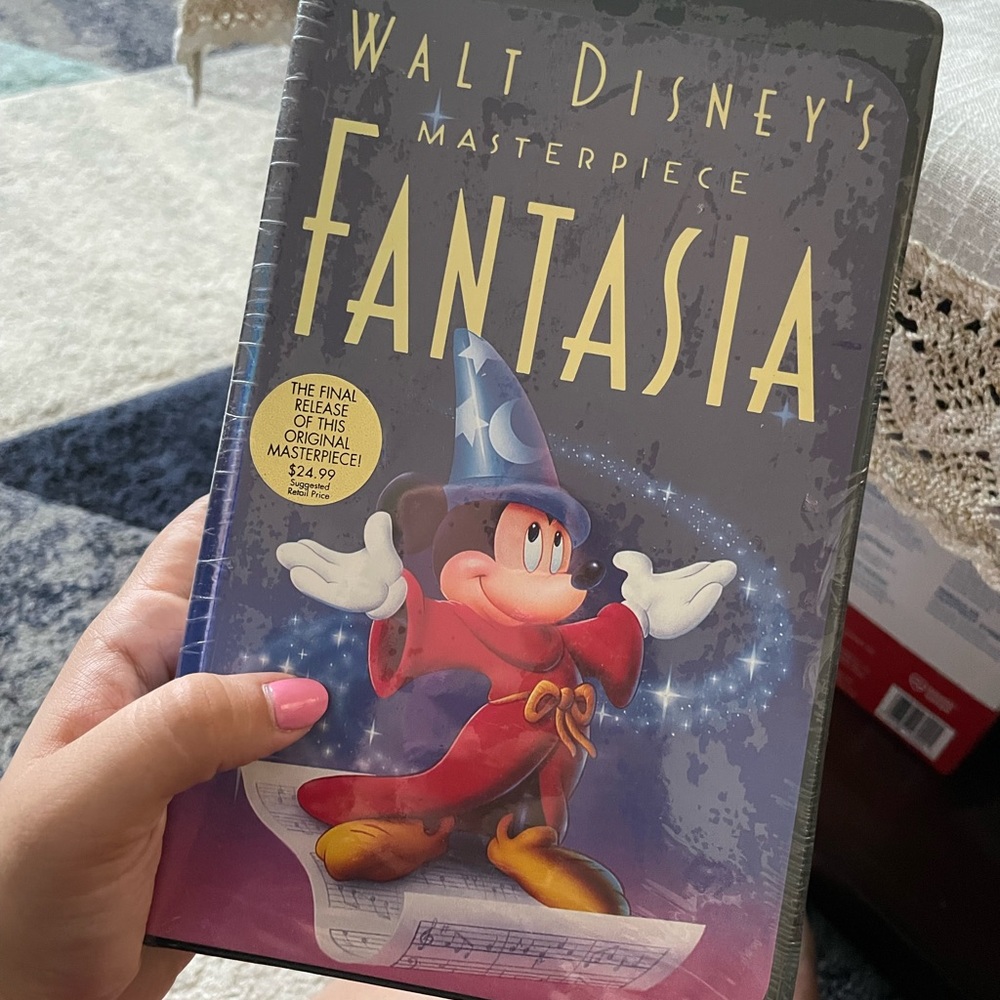 Original Fantasia Disney vhs movie (unopened)